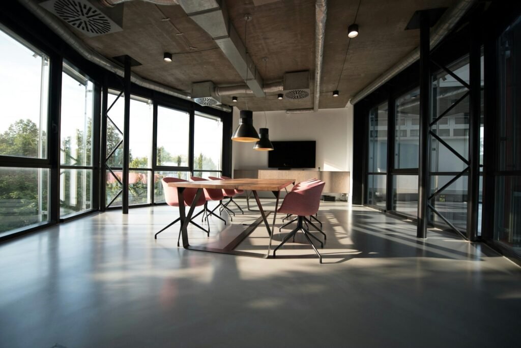 Modern professional office and meeting room